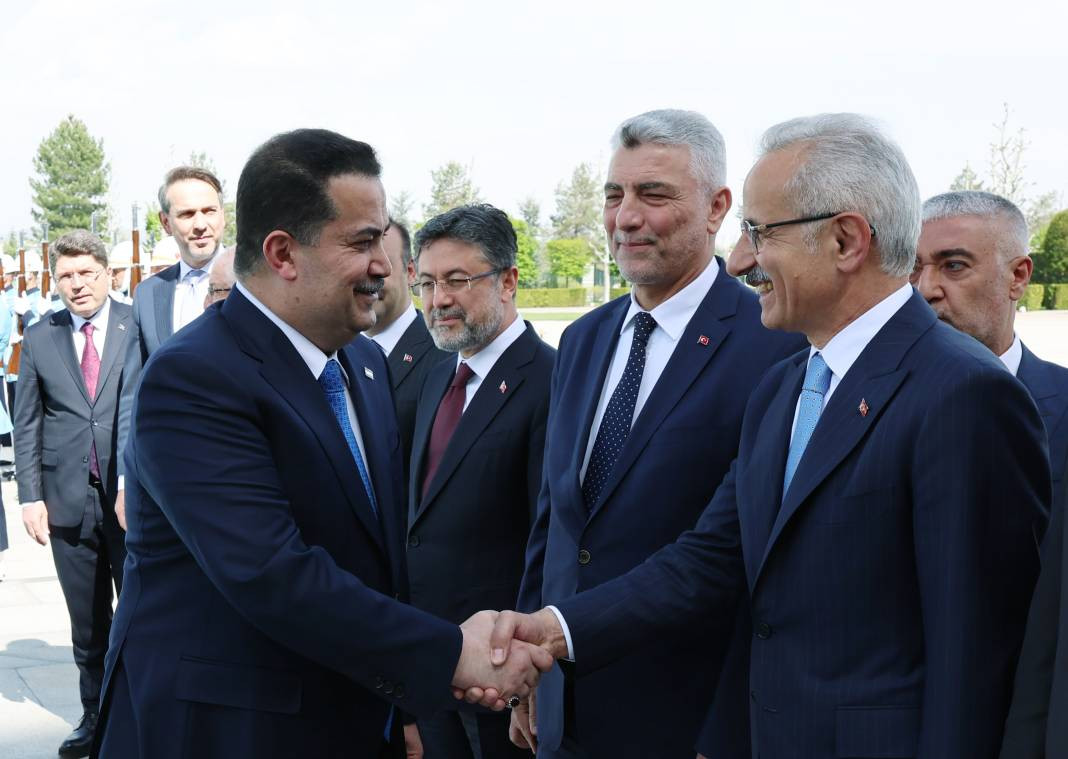 Irak Başbakanı Ankara’da! Külliye’de resmi tören: Sudani’den güç birliği mesajı... - Resim: 4